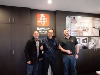 Meeting with Rawson Homes Newcastle, New South Wales Housing Development in Australia on 10th July 2018