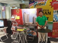 Promoting Twinz Residence Service Apartment at Giant Hypermarket Kelana Jaya